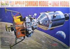 1/96 Apollo Command Module & Lunar Module model spacecraft kits.