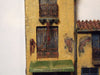 1/72 diorama of old Italian Village market warehouse hoist and door.