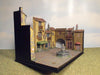 1/72 military diorama kit of Italian town square.