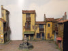 1/72 diorama kit with old fountain in Italian Village Square. 