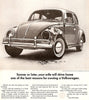 Ad for VW Beetle from the 1960's.