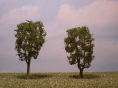 Alder 4" Pro Series 2 Pk. trees for dioramas & slot car layouts.