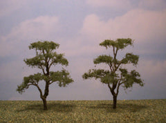 Elm 4" Pro Series 2 Pk. trees for dioramas & slot car layouts.
