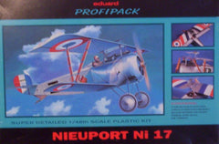 1/48 WW 1 Nieuport Ni 17 ProfiPack model aircraft kit.