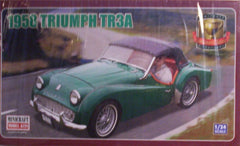 1/24 1958 Triumph TR-3A model car kit.