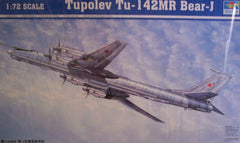 1/72 Tu-142MR Bear-J military model aircraft kit.
