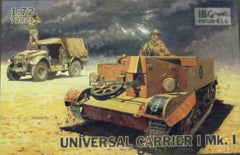 1/72 WW 2 Universal Carrier 1 Mk. 1 AFV military model kit.