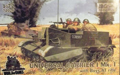 1/72 WW 2 Universal Carrier 1 MK 1 with Boys AT rifle.