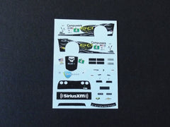 1/64 / HO Corvette C6-R slot car decals