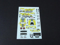1/64 / HO Corvette C8-R slot car decals