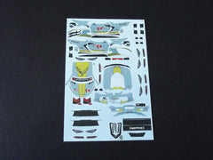 1/64 / HO Corvette C8-R slot car decals.