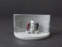 Slot car buildings.