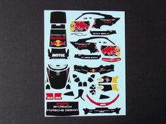 1/64 / HO Porsche 991 GT3 R slot car decals.