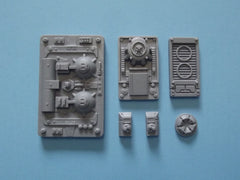 Star Wars / Science Fiction diorama parts.