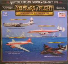 1/144 Propliners Of The Golden Era limited edition model aircraft kits.