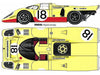Resin cast slot cars.