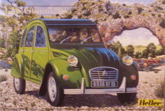 1/24 Citroen 2 CV plastic model car kit.