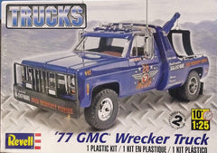 1/25 1977 GMC tow / wrecker model truck kit.