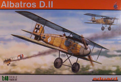 1/48 WW 1 Albatros D.II military model aircraft kit.