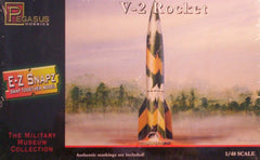 1/48 WW 2 German V-2 display military model rocket kit.
