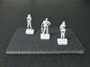 1/64 / HO slot car layout figures.