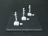 1/64 / HO slot car layout figures.