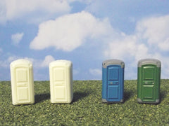 1/64 / HO AFX slot car portable toilets . 