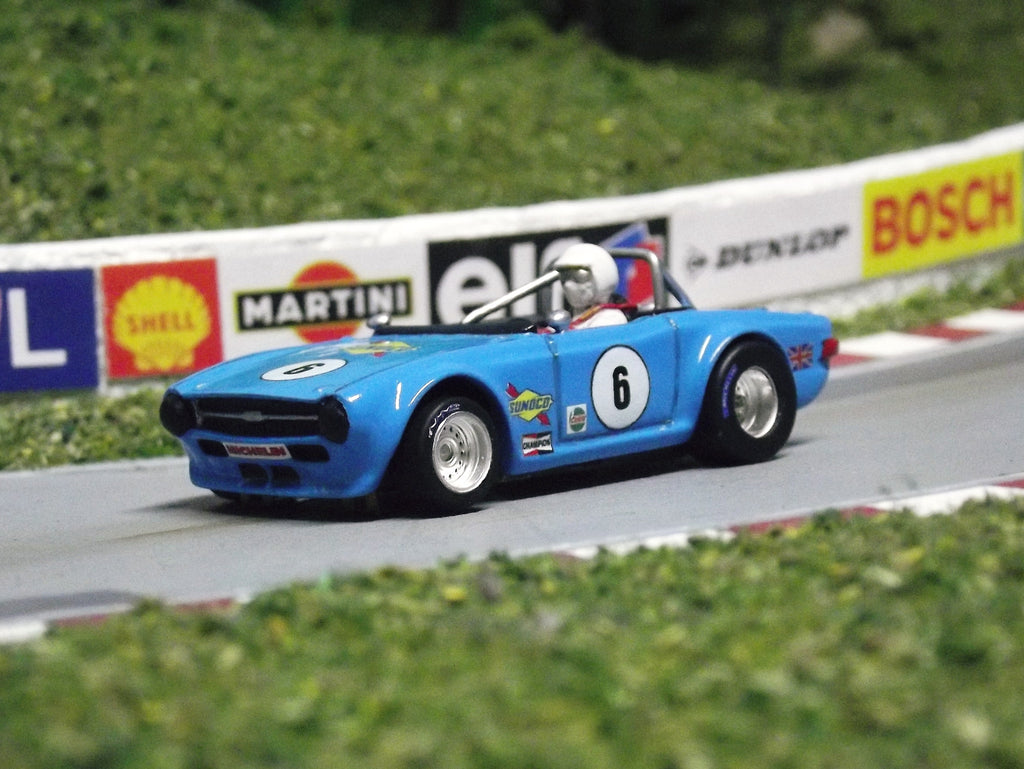1 64 Resin Slot Car Body Kit Triumph TR6 by FCH Full Circle Hobbies