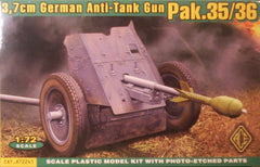 1/72 scale WW2 German Pak.35/36 canon military model kit.