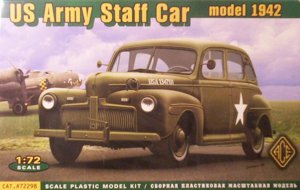 ACE 1/72 1942 U.S. Army Staff Car | Full Circle Hobbies