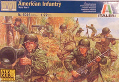 1/72 WW 2 U.S. Infantry military figures.