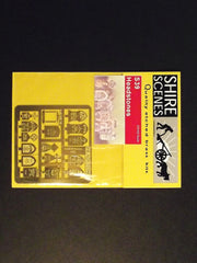 1/72 photo - etched headstone diorama accessories.
