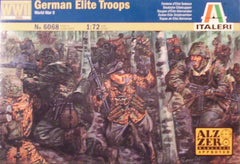 1/72 WW 2 German Elite Troops military figures.