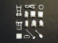 1/72 Granary Set diorama accessories kit.
