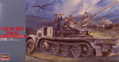 1/72 8 ton German WW2 halftrack model kit with 37mm canon.