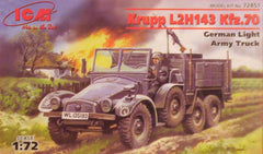 1/72 Krupp WW 2 German army truck model kit.