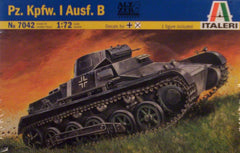 1/72 WW2 German Pz.Kpfw I Ausf.B model tank kit.