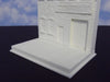 1/72 resin print shop diorama kit.