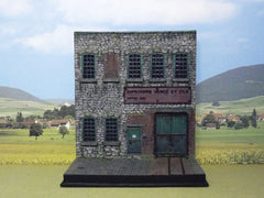 1/72 warehouse diorama kit "Imprimerie Herge Et Fils".