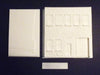 1/72 resin warehouse diorama kit parts.