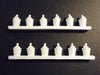 12 1/72 resin cast wine casks.