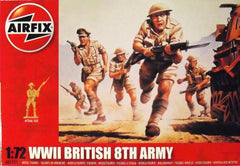 1/72 WW 2 British 8th Army military figures.