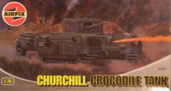 1/76 scale Churchill Crocodile AFV.
