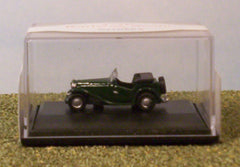 1/76 MG TC (British Racing Green) die cast model car.