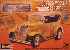 1/24 1930 Ford Model A Touring street rod model car kit.