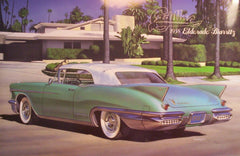 1/24 1958 Cadillac Eldorado Biarritz convertible model car kit.