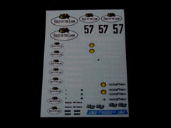 1/64 / HO BMW 2002 Alpina slot car decals.