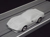 +R Models Corvette C3 resin cast slot car body.