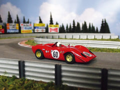 1/64 / HO AFX Ferrari slot cars.
