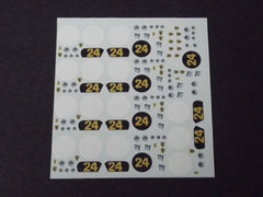 1/64 / HO Ferrari 312 PB Buenos Aires, 1971 slot car decals.
